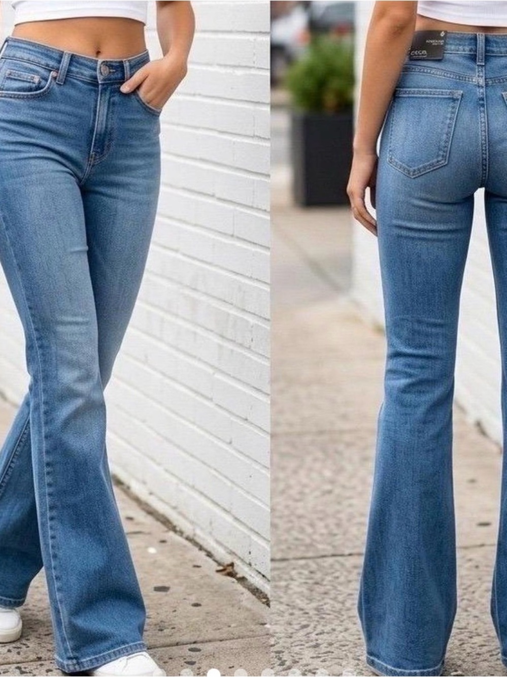 Sofia by Sofia Vergara High-Rise Melisa Flare Jeans - Erasmus Blue
